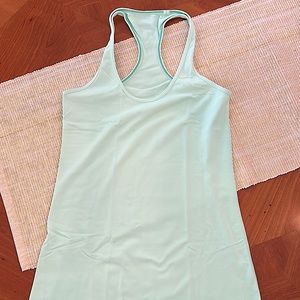 Lululemon Racerback Tank Top mint green